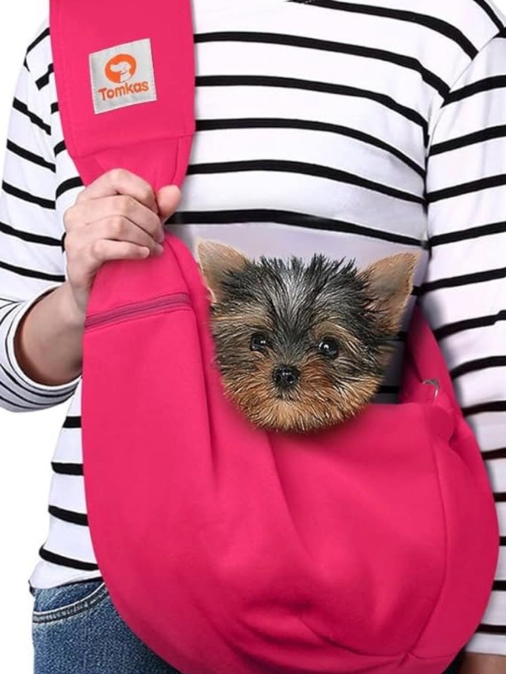 Tomikas Hot Pink Pet Sling Carrier